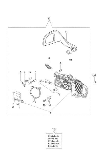 Chain brake 925 Chainsaw