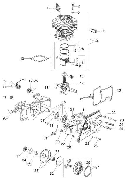 Engine 963 TTA Power cutter