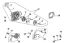 Starter assy 970 Chainsaw