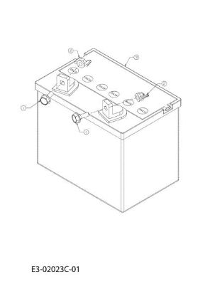 Bateria KROSSER 92/16 H Cat. 2010 Tractor