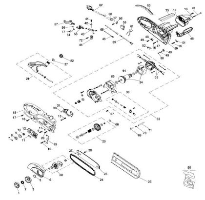 Despiece completo GS 200 E Electrosierra