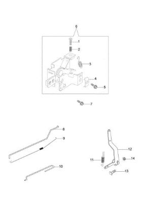 Palnca compl. GV 53 TK ALL ROAD PLUS 4 (K800) Cortacesped