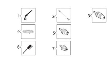 Accesorios PW 115 C Hidrolimpiadora