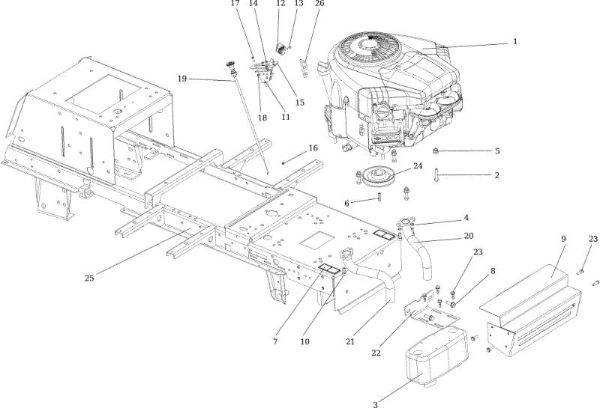 Motor OM 124/22 HP Cat. 2019 Tractor