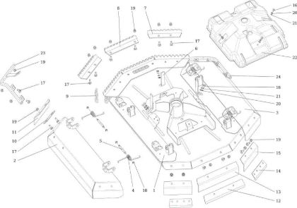 Plataforma de corte (1/2) APACHE 92 EVO Cat.2022 Tractor